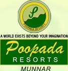 logo of poopada resorts munnar